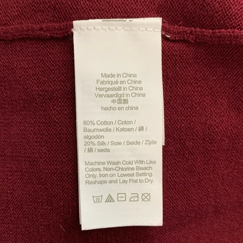 J. Crew Cotton & Silk Blend Knit Sweater